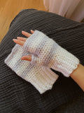Mohair Fingerless Gloves