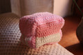 Cotton Candy Mix Crochet Bag - S