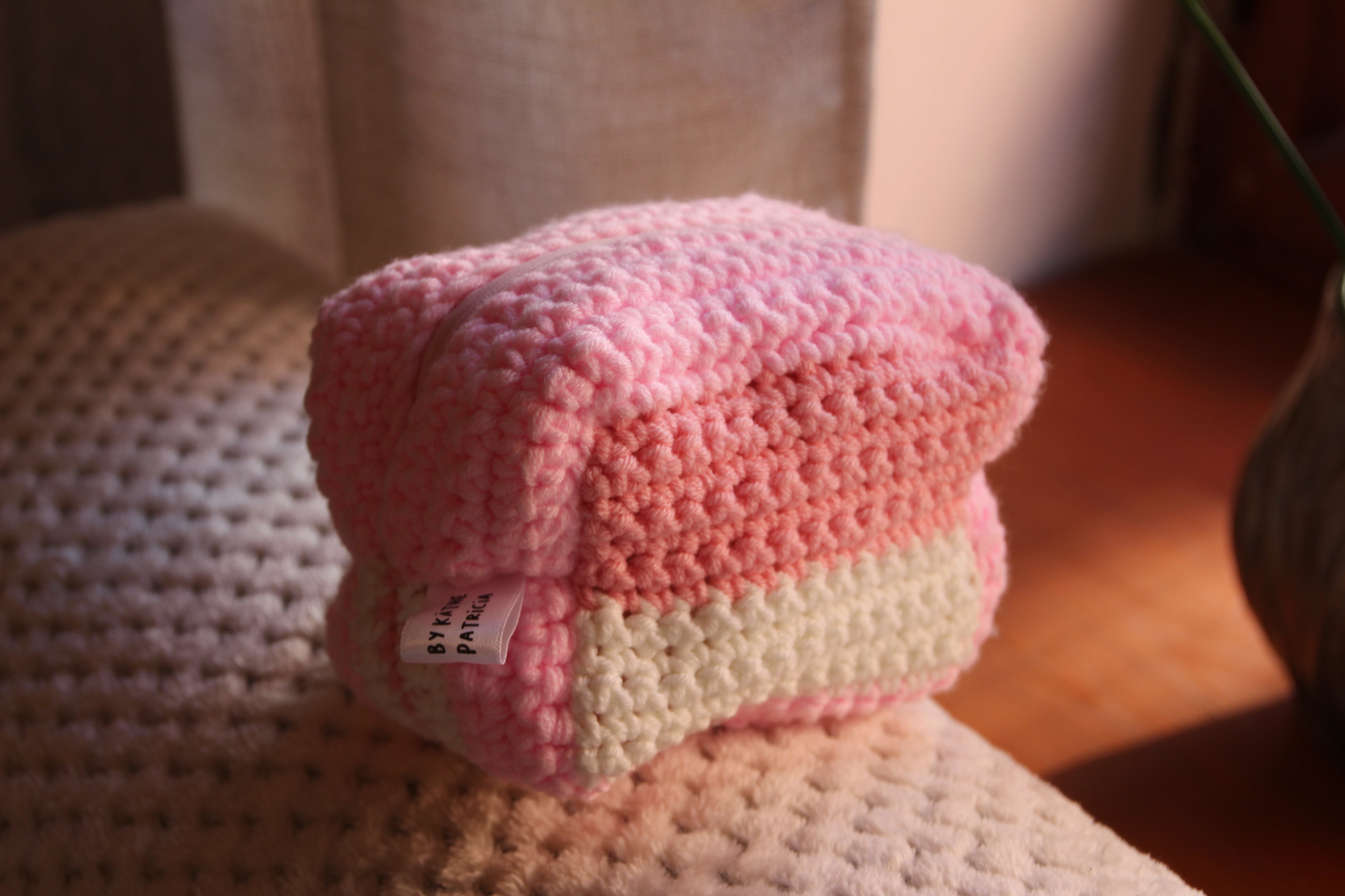 Cotton Candy Mix Crochet Bag - S