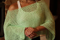 Emerald Breeze Poncho - M
