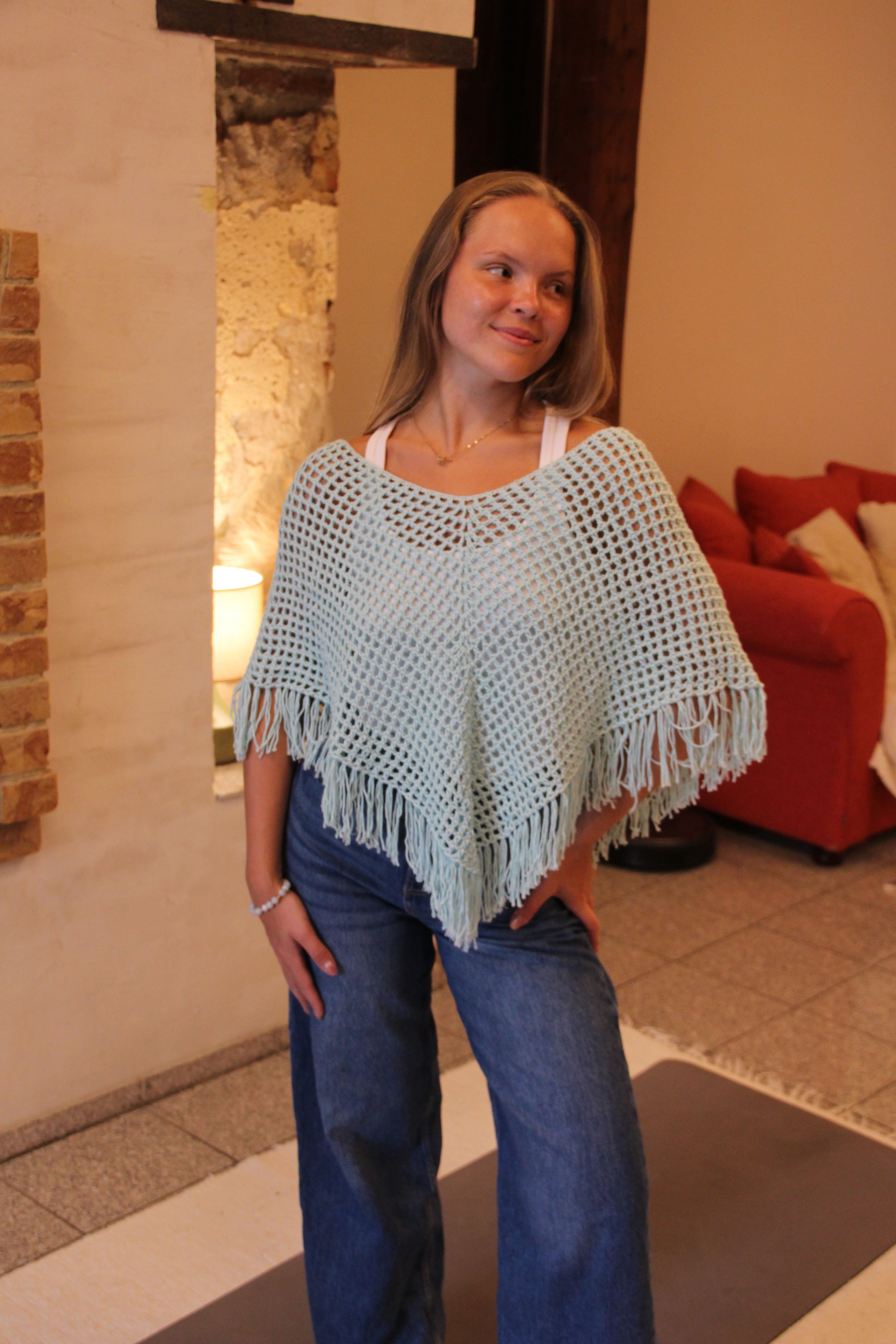 Seaside Poncho - M