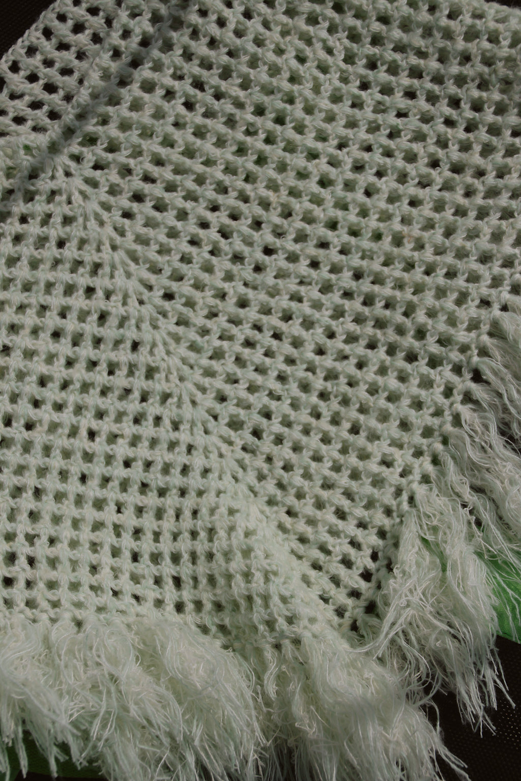 Soft Sage Poncho - M
