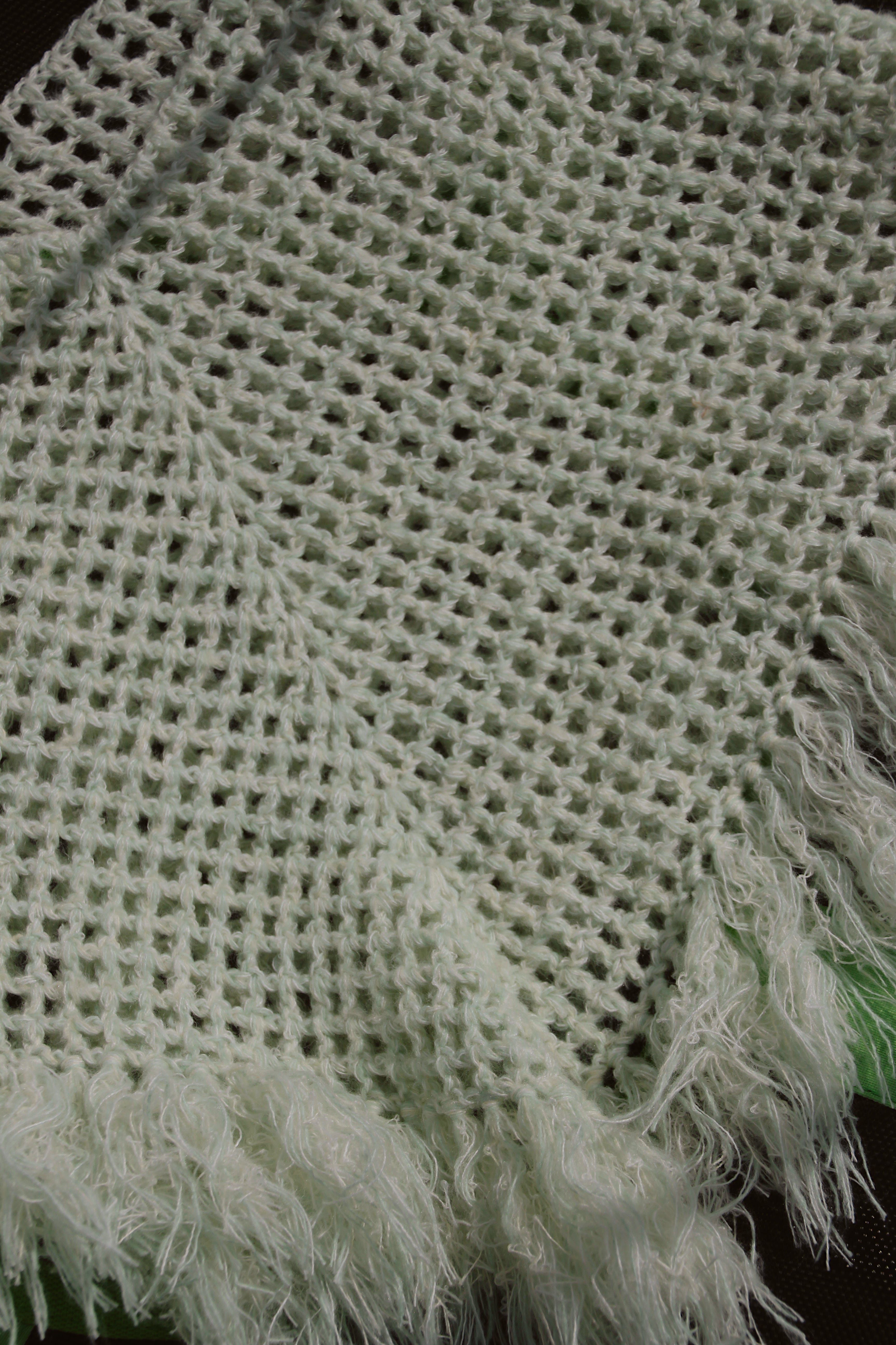 Soft Sage Poncho - M
