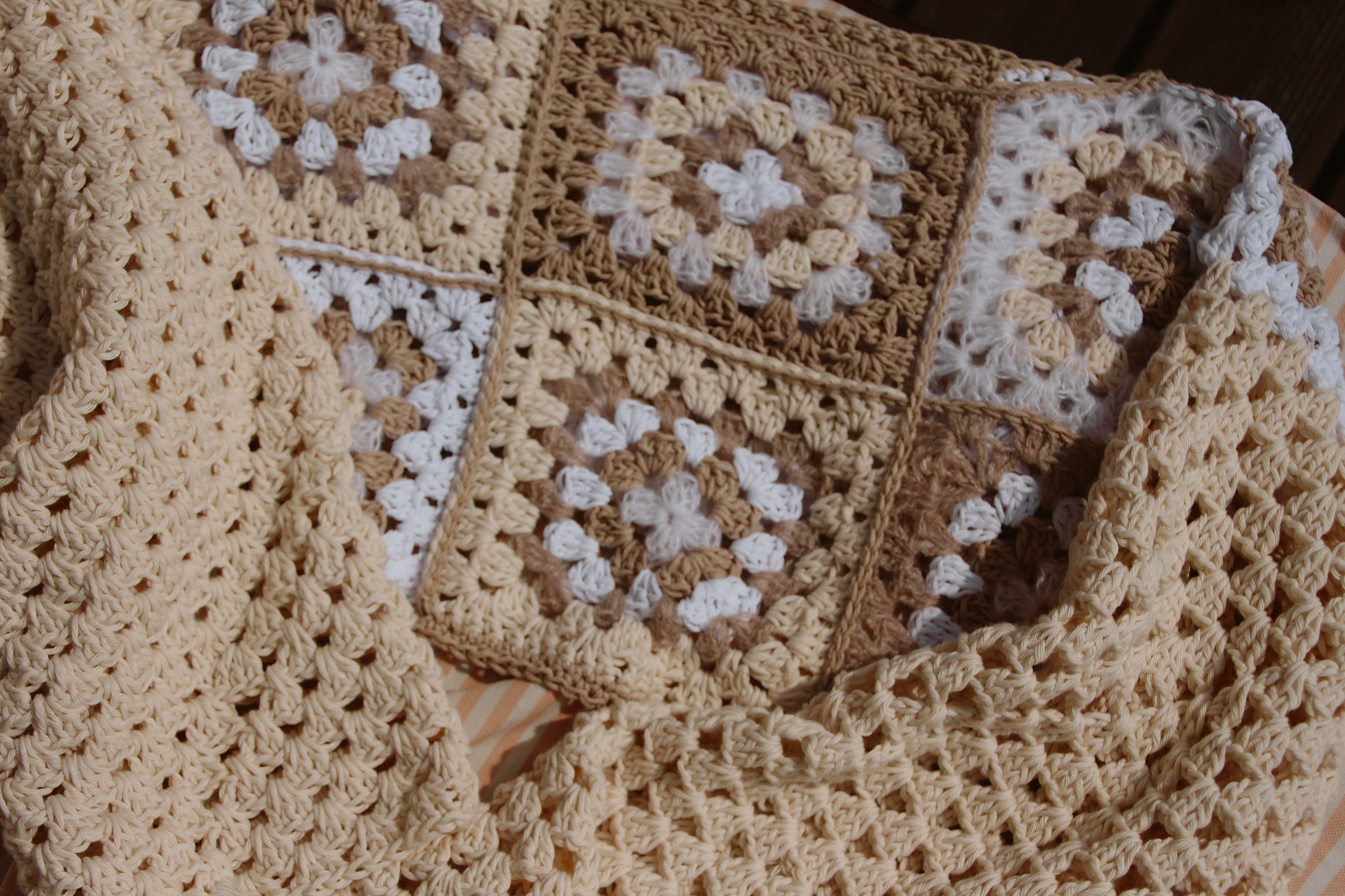 Coastal Squares Sweater - S/M